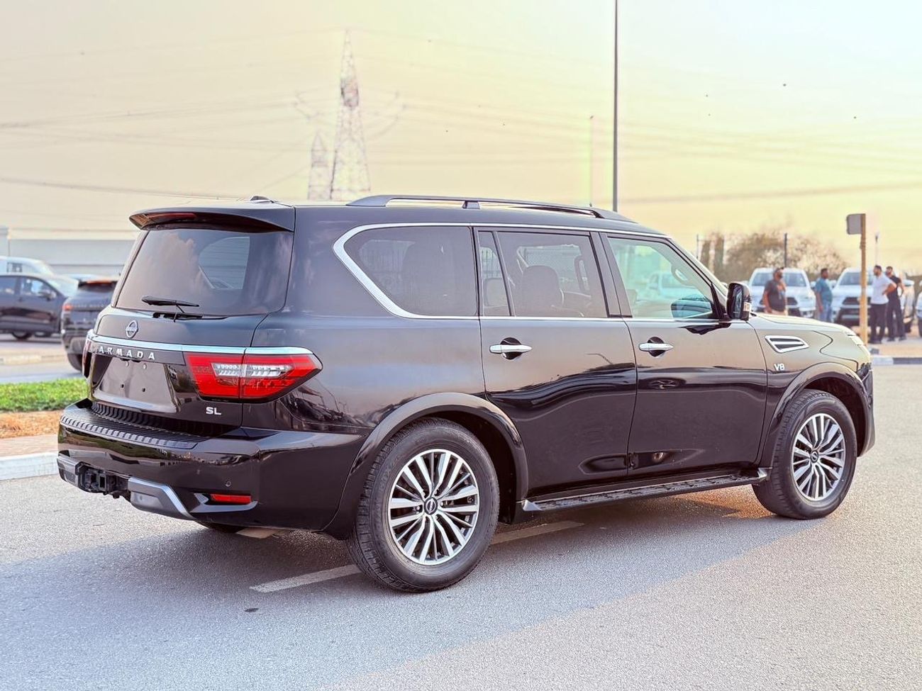 Nissan Armada SL Full option sunroof, leather seats original 2021