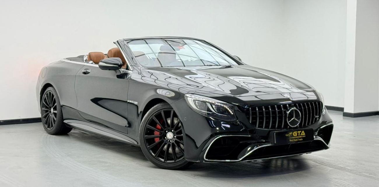 Mercedes Benz S500 2016 Mercedes Benz S500 AMG Cabriolet With S63 Kit, Excellent Condition, GCC