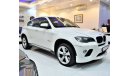 BMW X6 ORIGINAL PAINT ( صبغ وكاله ) BMW X6 xDrive35i ( 2008 ) Model!! in White Color! GCC Specs