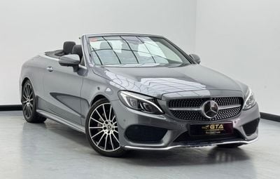 مرسيدس بنز C 300 AMG Pack 2.0L 2018 Mercedes-Benz C300 AMG Convertible, 1 Year Warranty, Mercedes Service History, GC