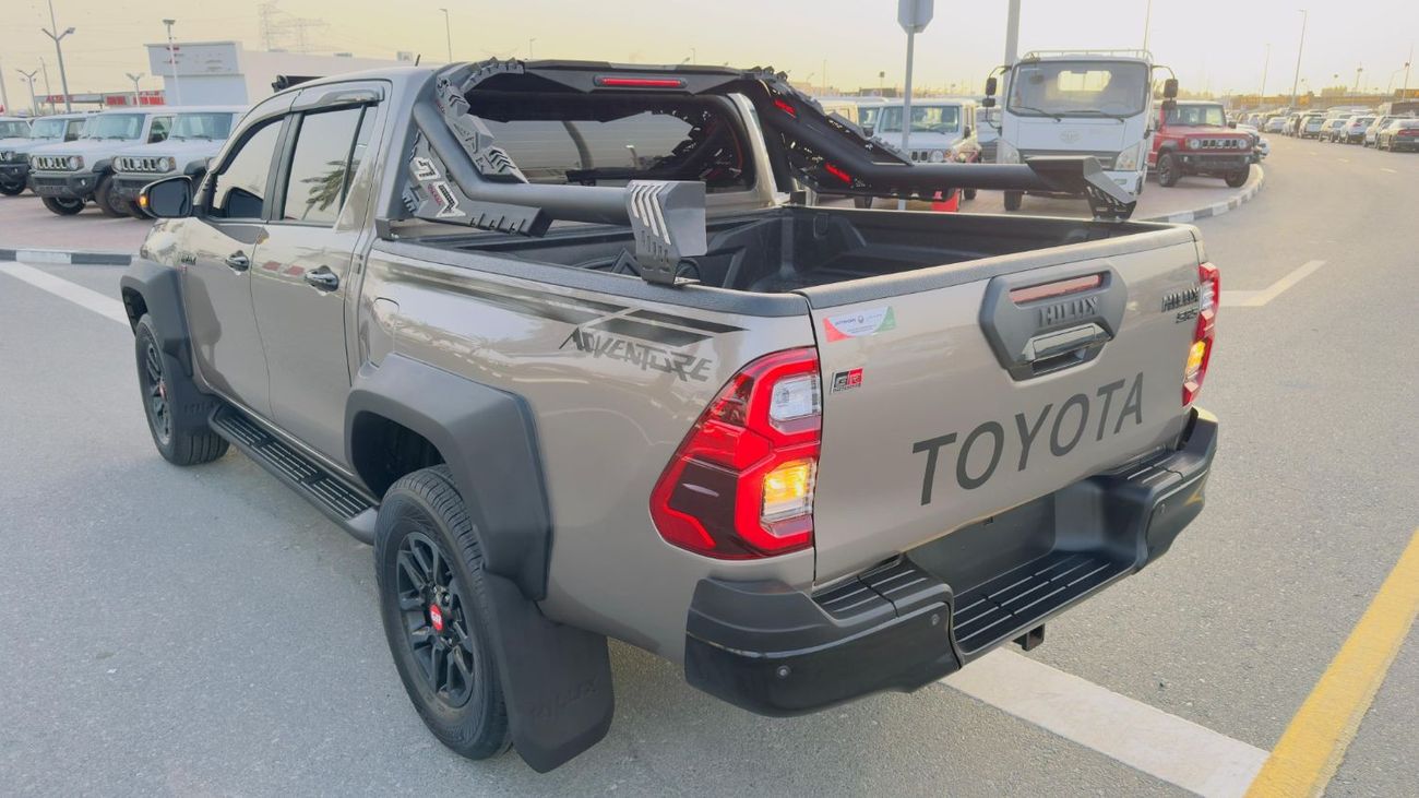Toyota Hilux MODIFIED TO 2024 GR SPORT | AFTER MARKET SIDE FENDERS | 2.8L DIESEL | RHD | ELECTRIC SEAT | BACK CAM