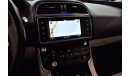 Jaguar XE ORIGINAL PAINT ( صبغ وكاله ) Jaguar XE 20t 2016 Model!! in Red Color! GCC Specs