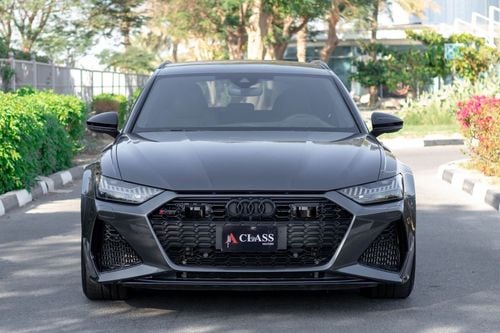 أودي RS6 2024 Audi RS6 Performance with 4.0L twin-turbo V8, 621 hp, 627 lb-ft torque, 8-speed automatic 2024