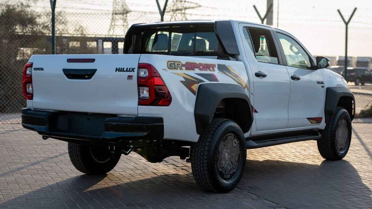 Toyota Hilux GR Sport 4.0L Automatic . Petrol . Pick Up Truck . Four Wheel Drive . 5 Seats . 4 Doors