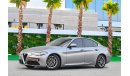 Alfa Romeo Giulia S | 1,761 P.M  | 0% Downpayment | Agency Warranty & Service!