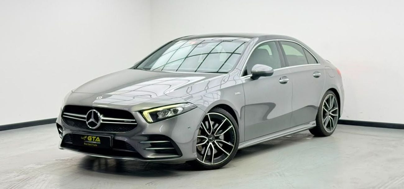 Mercedes Benz A35 AMG 4MATIC 2021 Mercedes-AMG A35, AutoGuard Warranty, Full Mercedes Service History, GCC Specs.
