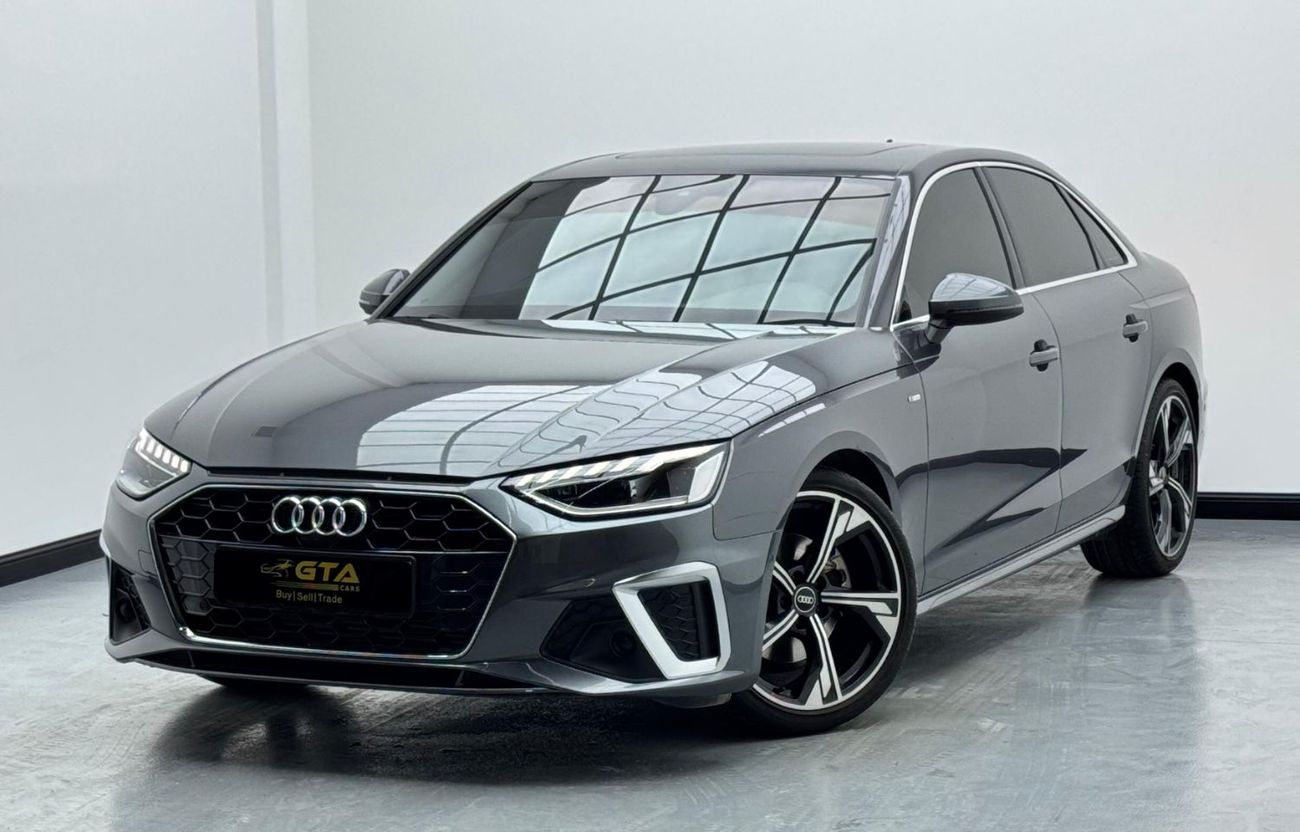 Audi A4 35 TFSI S Line 2.0L 2023 Audi A4 35 TFSI S-line, 2027 Full Audi Warranty + Service Contract, Excelle