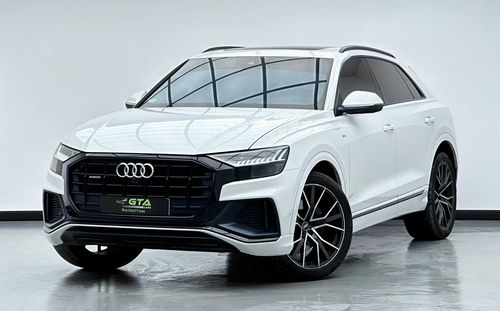 Audi Q8 55 TFSI quattro 3.0L SUV 2021 Audi Q8 S-Line 55 TFSI Quattro, April 2026 Audi Warranty + Service Con