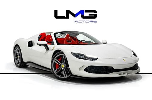 Ferrari 296 GTS CARBON FIBRE FRONT SPOILER | LIFT SYSTEM | COLOURED SPECIAL STITCHING