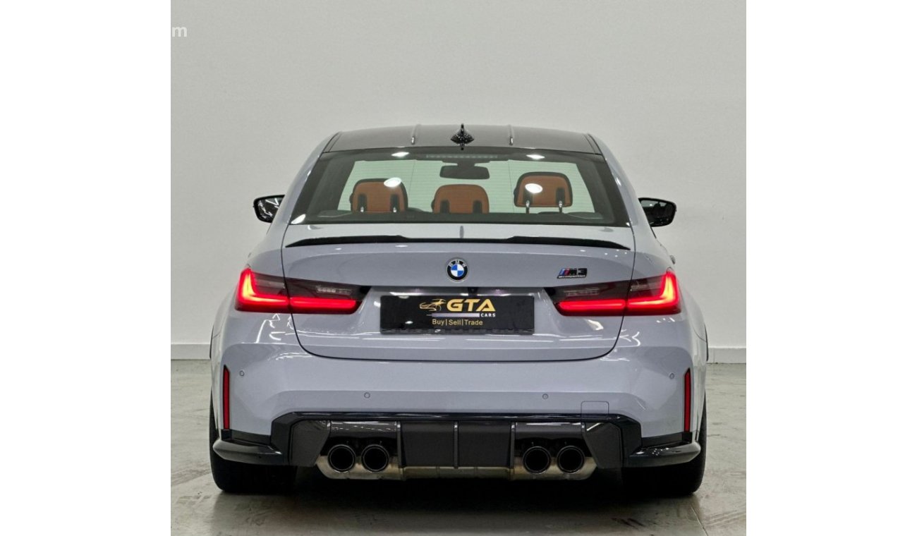 بي أم دبليو M3 2021 BMW M3 Competition, ( Full Carbon Fibre ), Jun 2025 BMW Warranty + BMW Service Contract, GCC