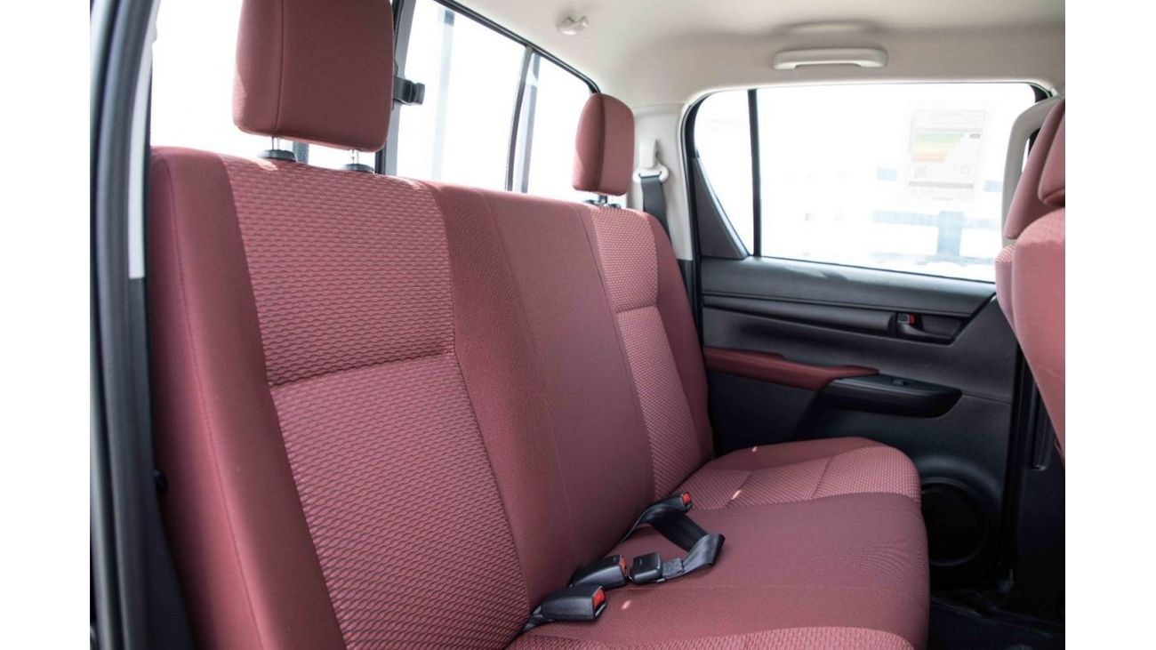 Toyota Hilux 2024 Toyota Hilux 2.4L DC WB 4X4 - Grey Mettalic inside Red | Export Only