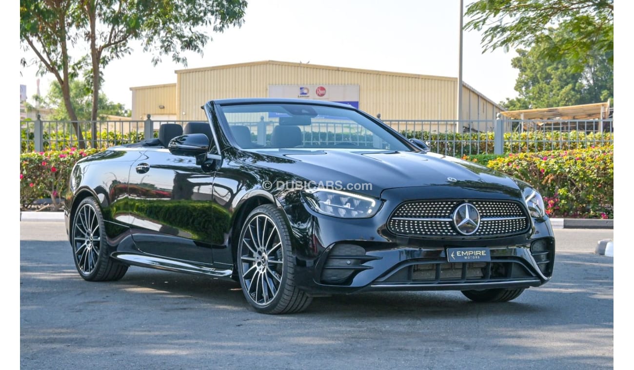 Mercedes-Benz E450 Coupe Mercedes E450 AMG V6 Convertible 2022 USA ( GPS is GCC & Facelift is GCC )