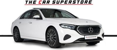 مرسيدس بنز E200 Avantgarde Exterior Package-20 Inch AMG Rims-Chrome Package