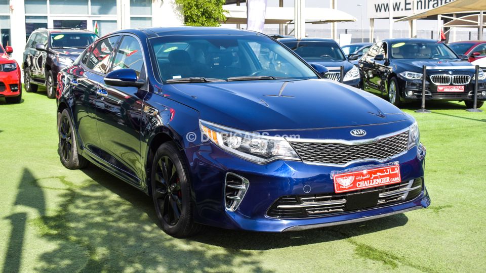Kia Optima EX for sale AED 33,000. Blue, 2017