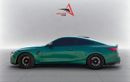 بي أم دبليو M4 Competition 3.0L I6 TWIN-TURBO A/T | 2023 | NARDO GREEN | AED 3,760 per month
