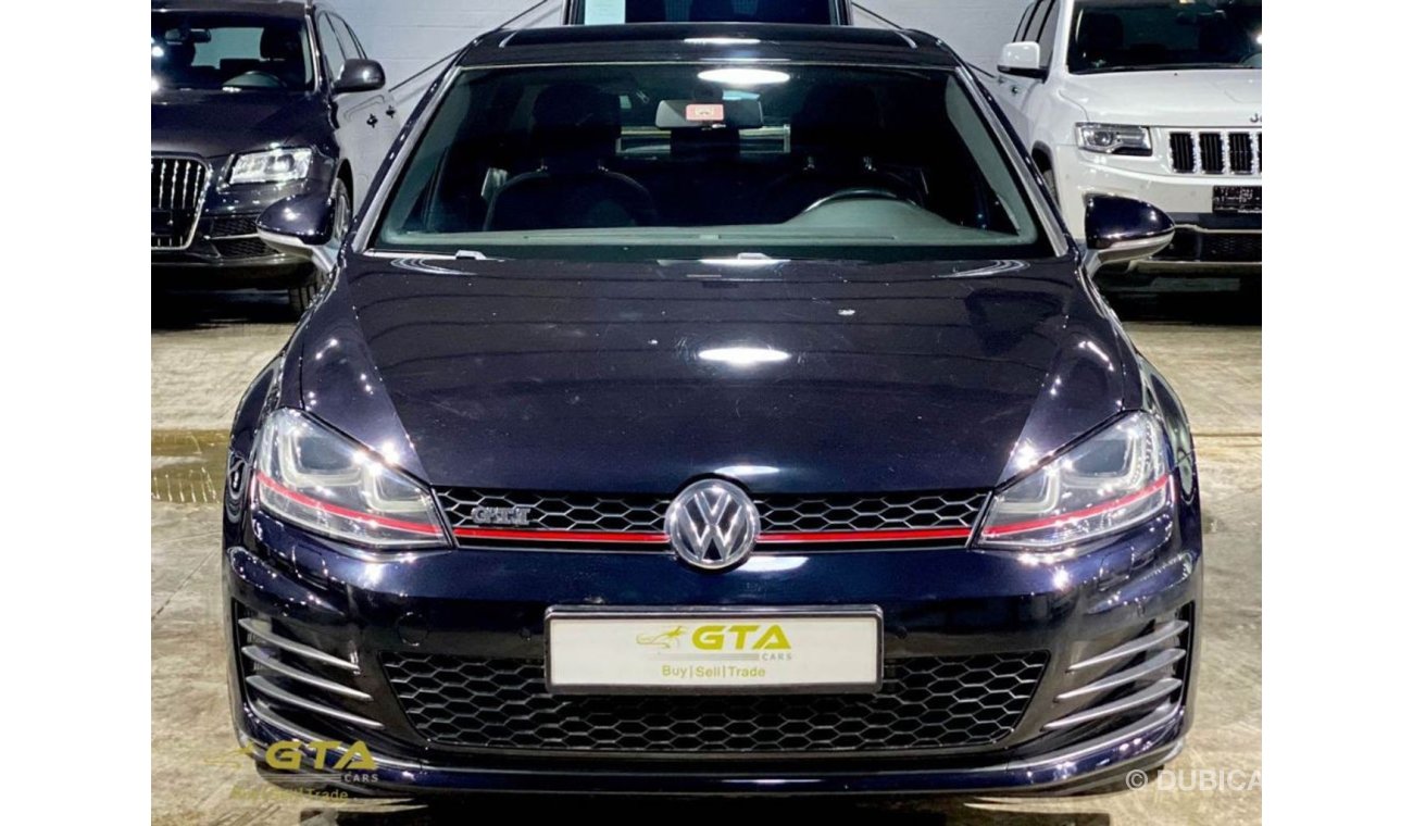 فولكس واجن جولف 2015 Volkswagen GTI, Warranty, Full VW History, GCC, Low Kms