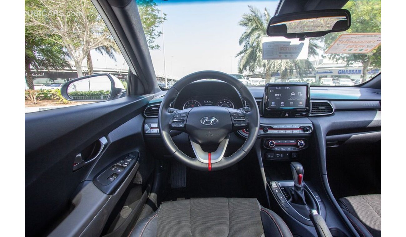 Hyundai Veloster HYUNDAI VELOSTER - 2019 - ASSIST AND FACILITY IN DOWN PAYMENT - 1070 AED/MONTHLY - 1 YEAR WARRANTY