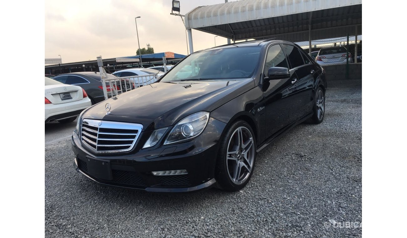 مرسيدس بنز E 63 AMG وارد اليابان بطاقة جمركية