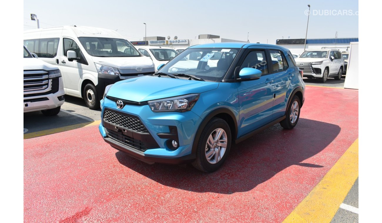 Toyota Raize 1.2L PET - XLE -  23YM - BLUE_BLK (FOR EXPORT)