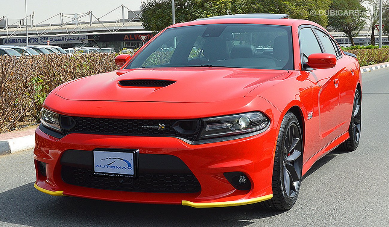 دودج تشارجر 2019, Scatpack SRT 392, 6.4L V8 HEMI GCC, 0KM with 3 Years or 100,000km Warranty