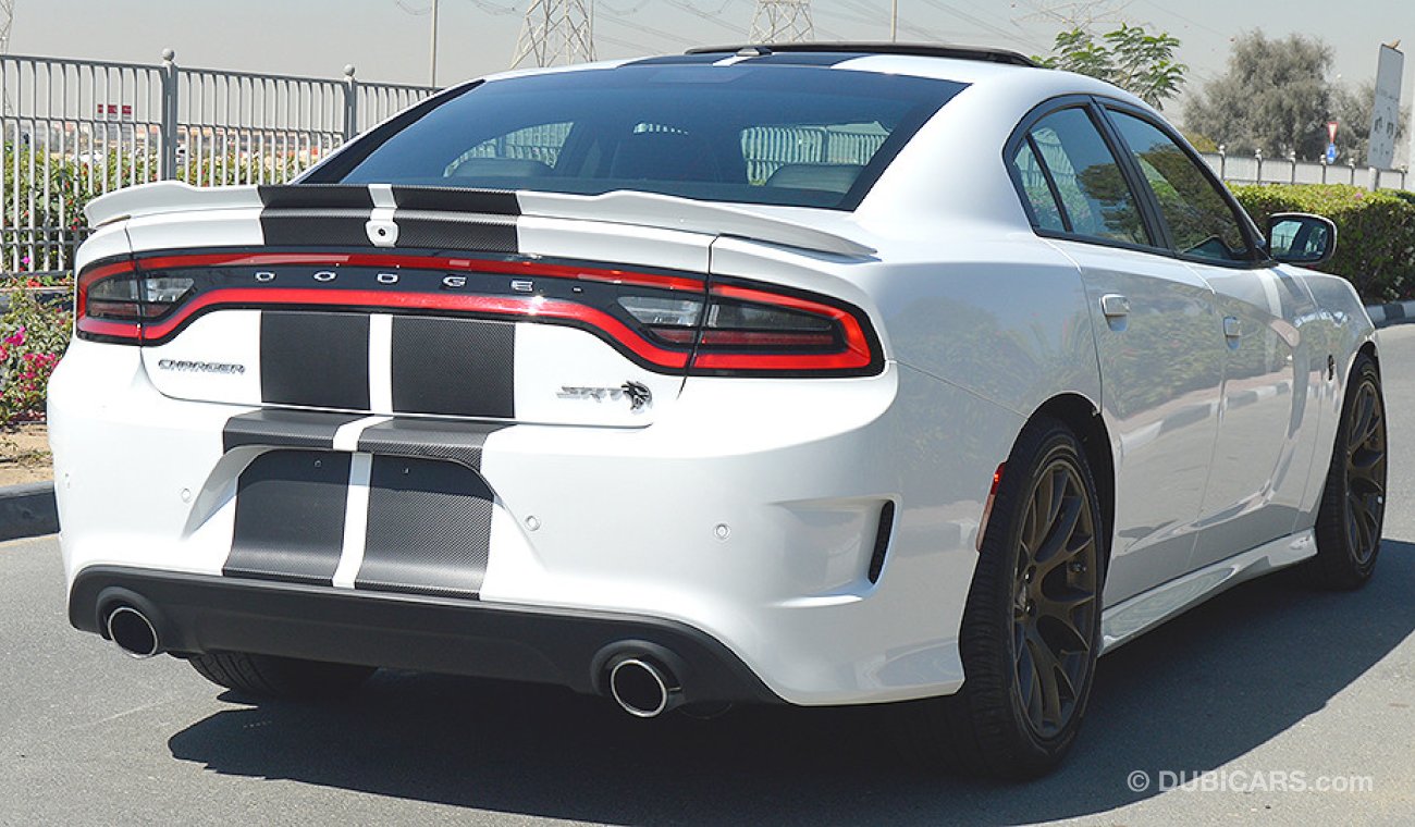 Dodge Charger Hellcat, 6.2L Supercharged HEMI, V8, 0km, GCC Specs with 3 Yrs or 100K km Warranty