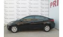 Hyundai Elantra 1.6L 2015  GCC SPECS WITH DEALER WARRANTY AND FREE INSURANCE