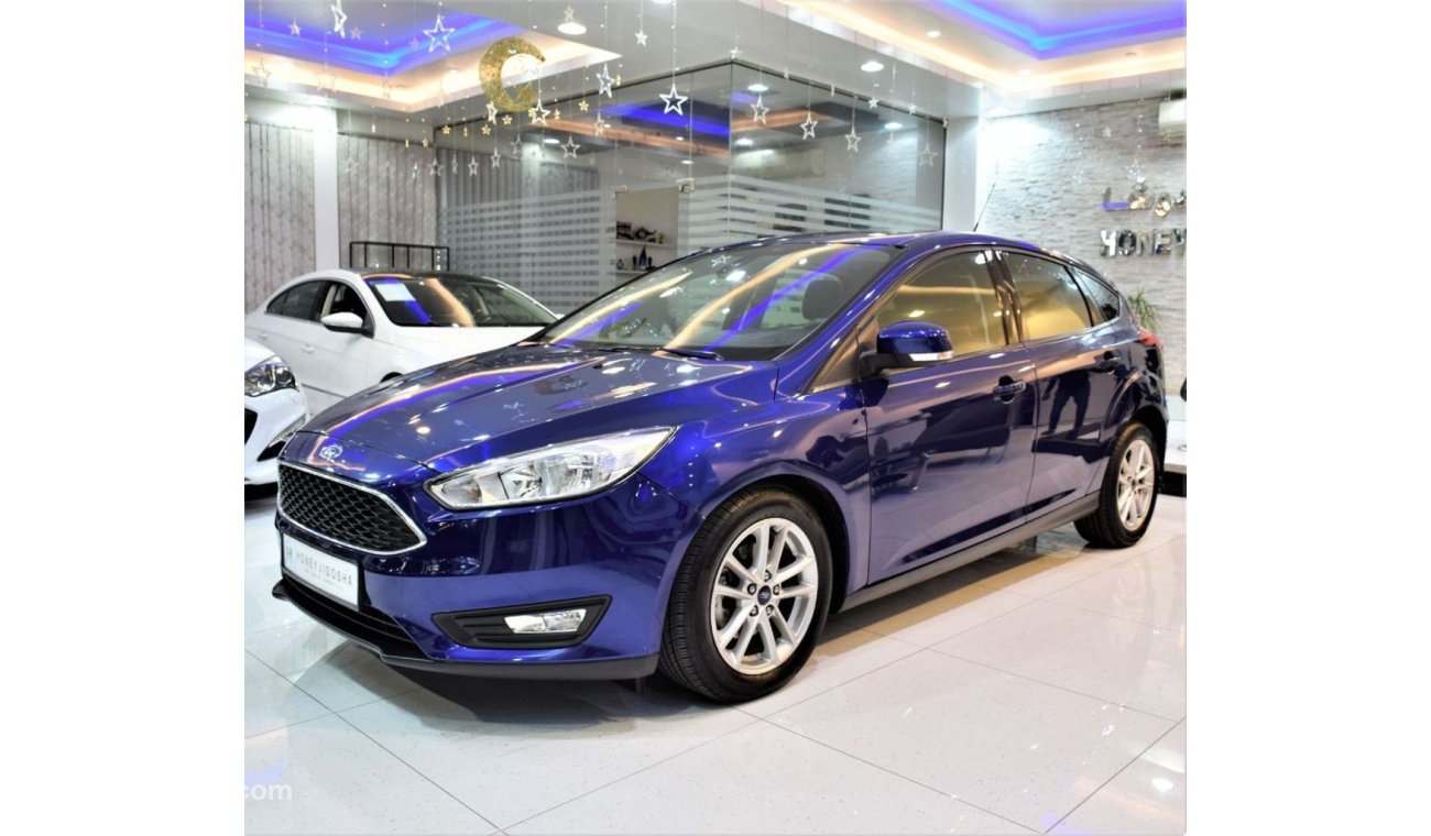 Ford Focus FULL SERVICE HISTORY!LOW MILEAGE Ford Focus 2015 Model!! in Blue Color! GCC Specs