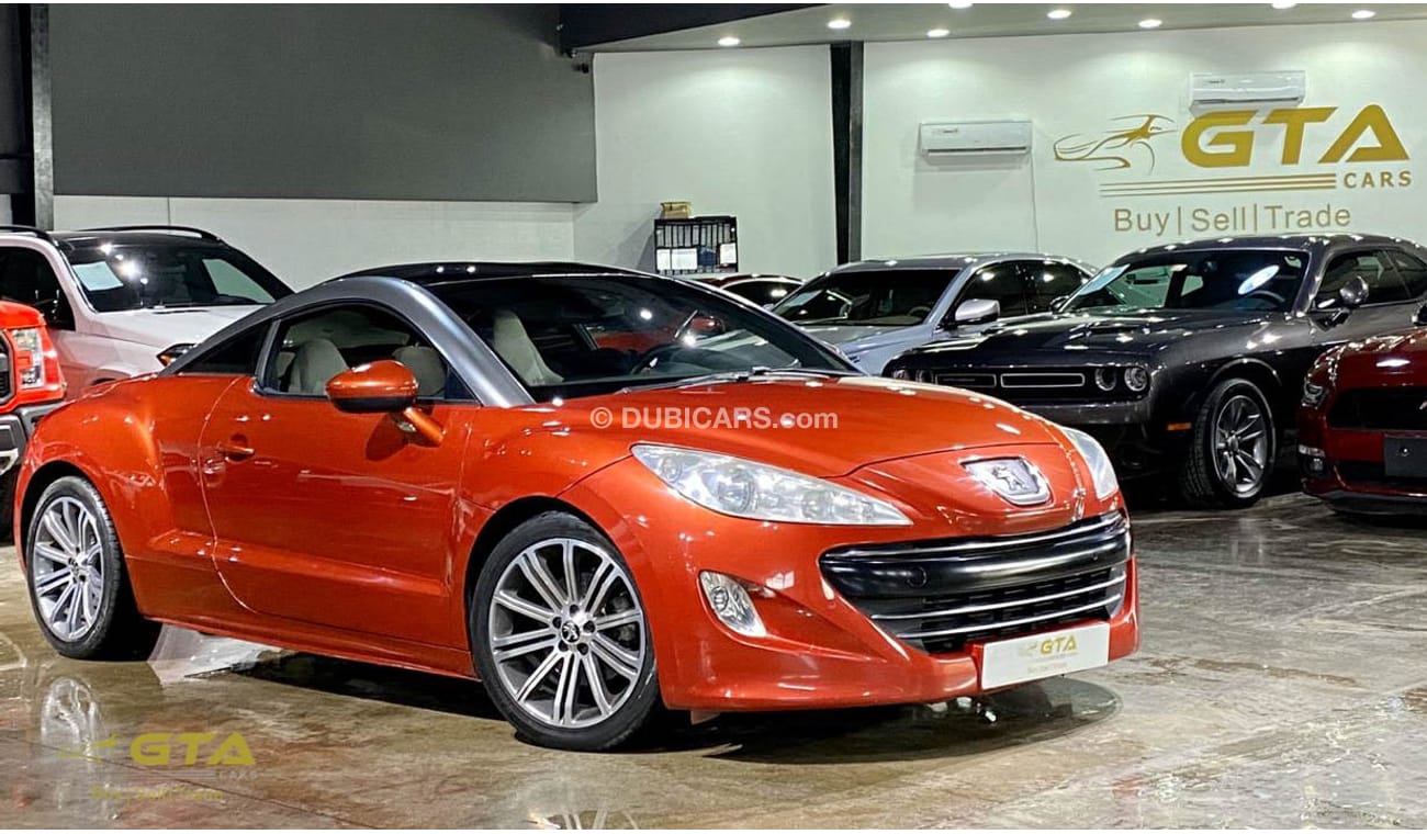 بيجو RCZ 2011 Peugeot RCZ, Service History, GCC