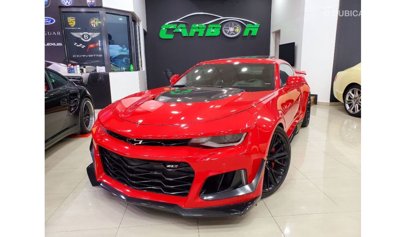 Chevrolet Camaro ZL1 V8 SUPERCHARGED 650HP - GCC - 2018 - UNDER WARRANTY - (2,790 AED PER MONTH)