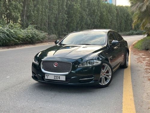 Jaguar XJL 3.0L V6 340 HP | 2014 | GCC Specs | Long Wheelbase Luxury Sedan | 125000 KM | Excellent Condition