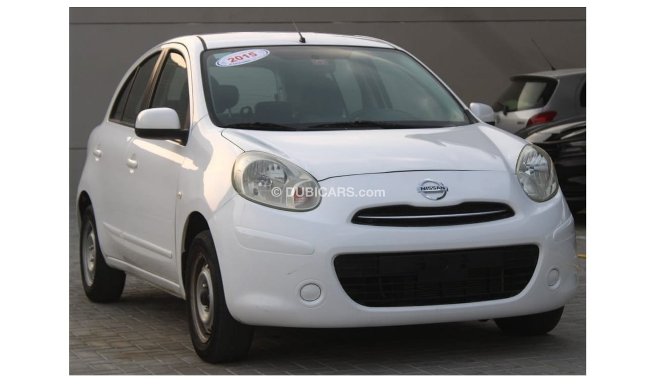 Nissan Micra NISSAN MICRA 2015 WHITE GCC EXCELLENT CONDITION WITHOUT ACCIDENT