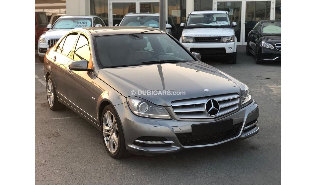 Mercedes-Benz C 300 Mercedes Benz C300 model 2012 GCC car prefect condition full option panoramic roof leather seats bac