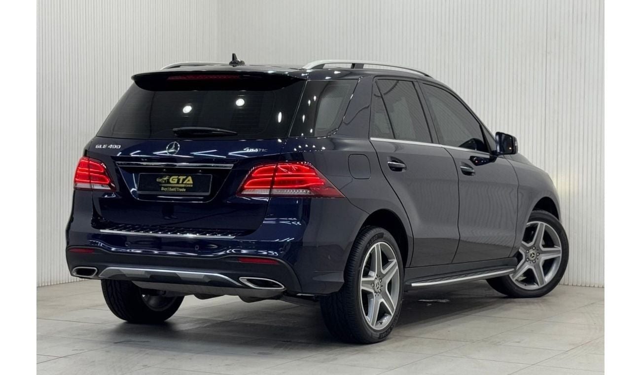 Mercedes-Benz GLE 400 4MATIC 3.0L 2017 Mercedes Benz GLE400 4MATIC, Full Mercedes Service History, Full Options, GCC