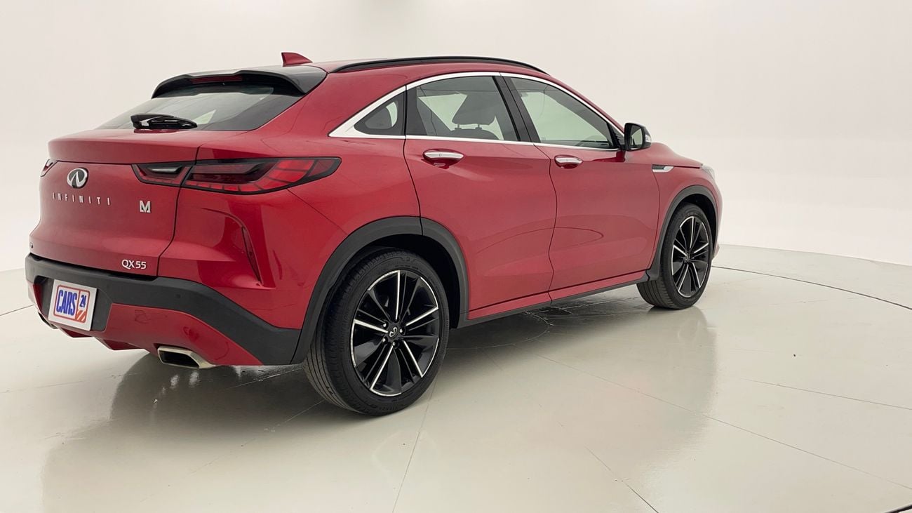 إنفينيتي QX55 ESSENTIAL 2 | بدون دفعة مقدمة | اختبار القيادة في المنزل