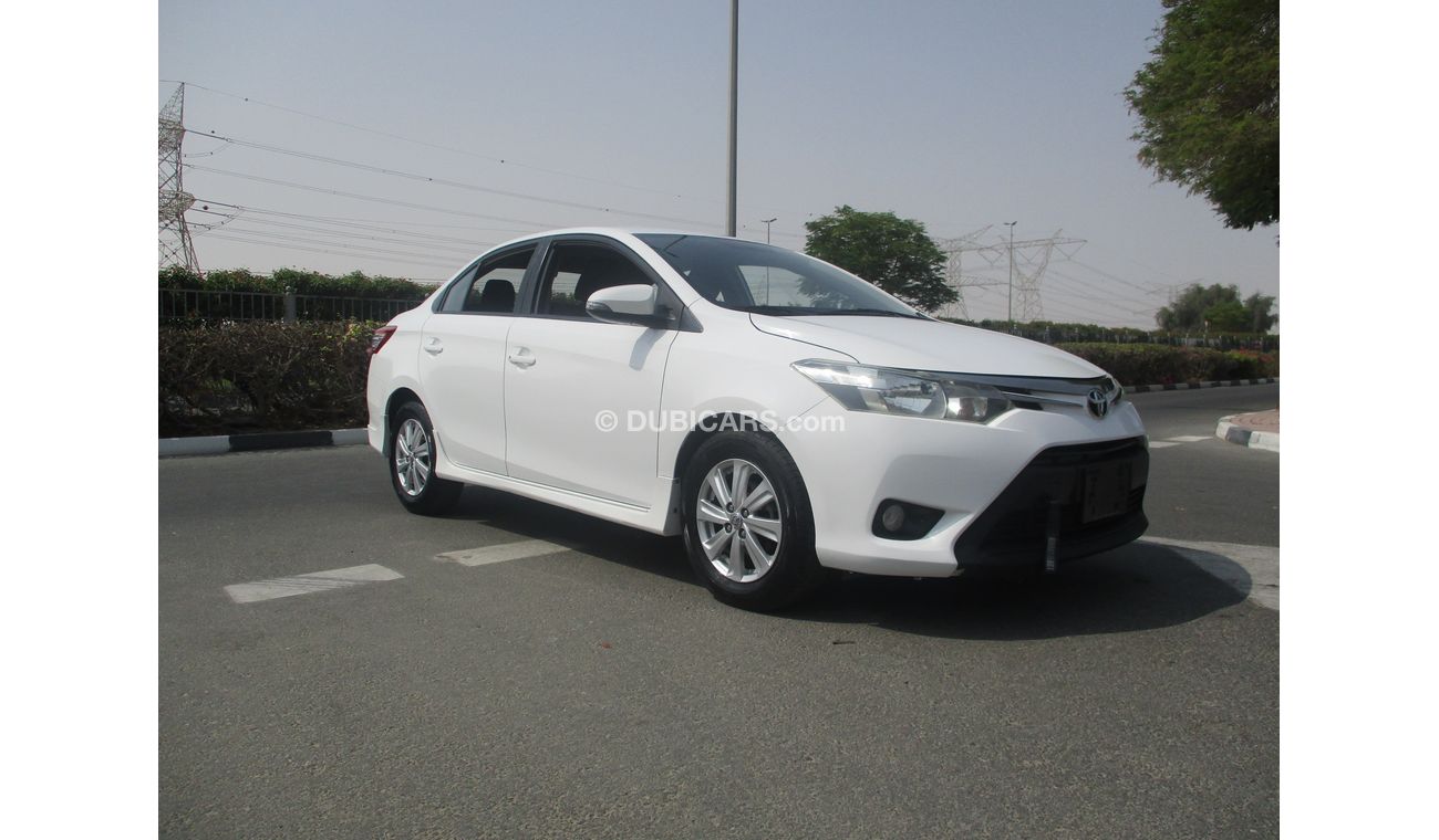 تويوتا يارس تويوتا يارس 1600 سي سي خليجي صبغ وكاله 2014 مع جناح و رينجات سبورت