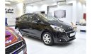 Peugeot 208 EXCELLENT DEAL for our Peugeot 208 1.6L ( 2019 Model ) in Black Color GCC Specs