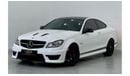 Mercedes-Benz C 63 Coupe Edition 507 2014 Mercedes-Benz C63 507 Coupe, Full Service History, Fully Loaded, GCC