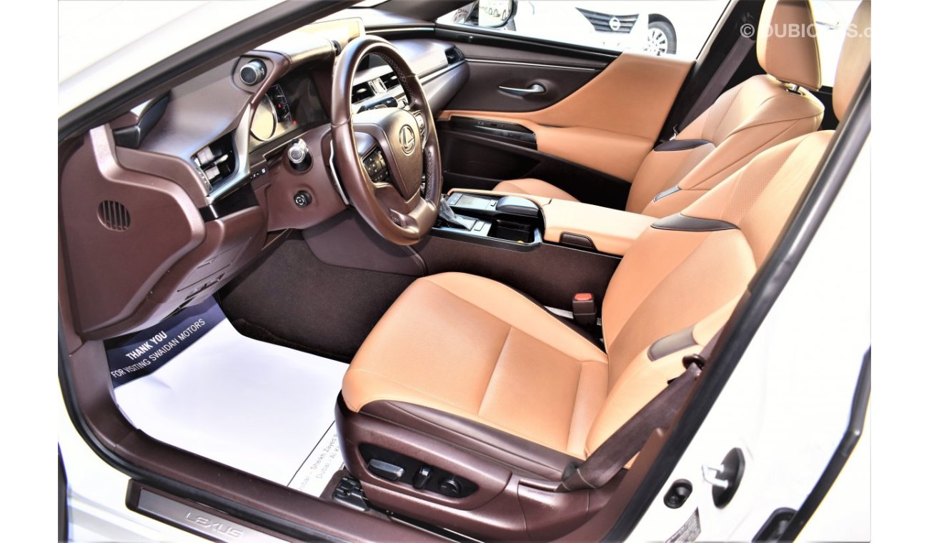 Lexus ES350 AED 3330 PM | 3.5L V6 GCC DEALER WARRANTY