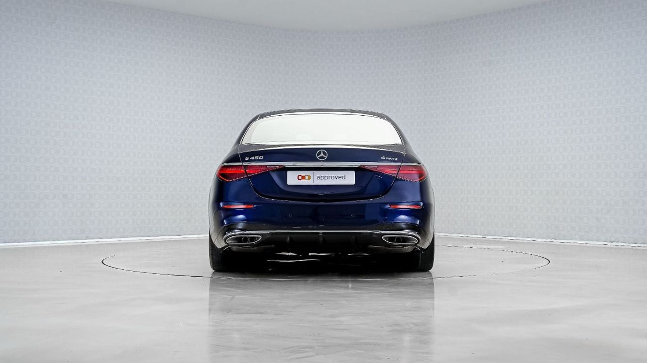 مرسيدس بنز S 450 4M 3.0L (367 HP) UAE's Very Best Example | 2 Years Free Servicing | AED 7,081 Per Month