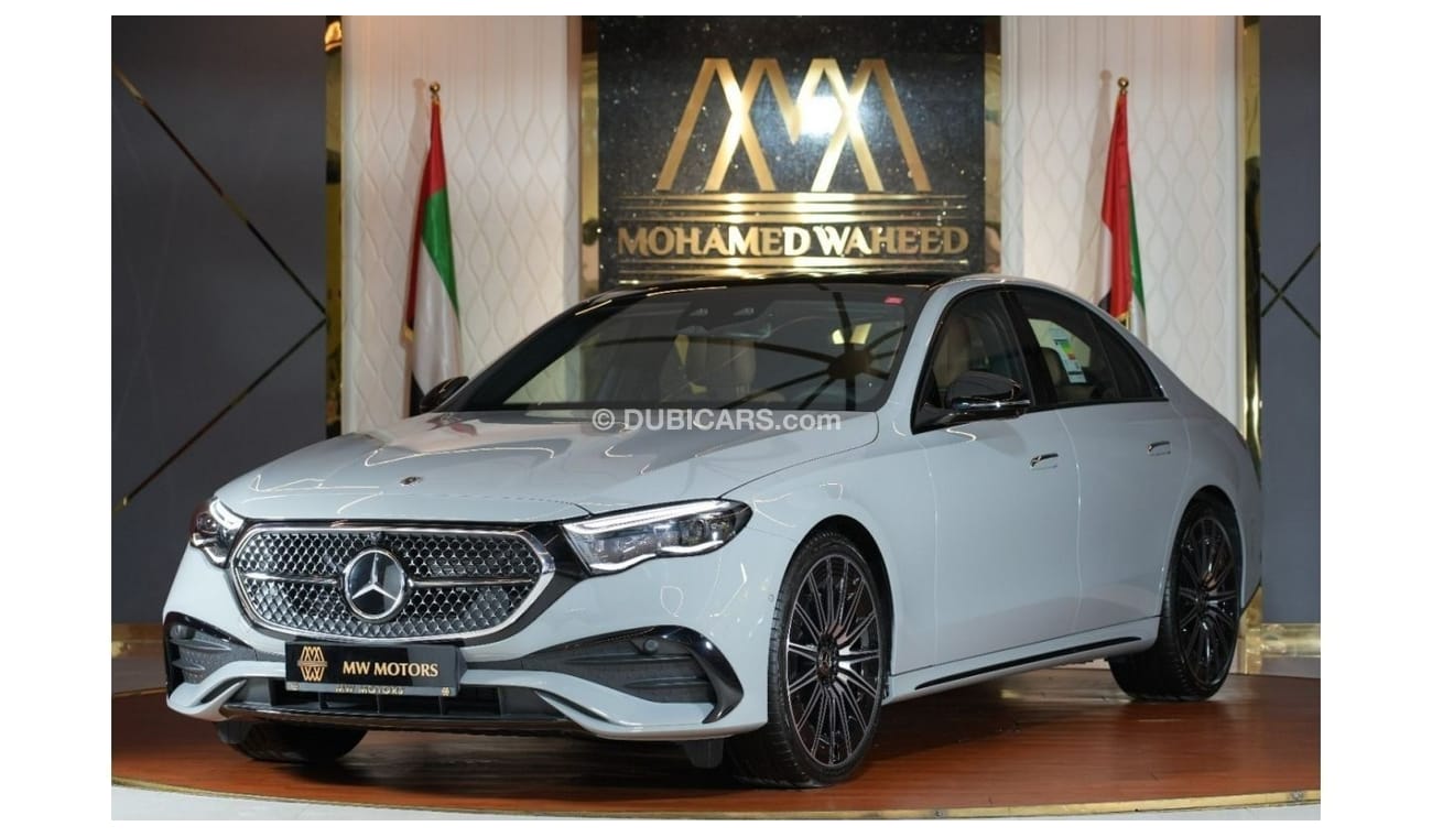 Mercedes-Benz E300 Mercedes-Benz E 300 | GCC 2024 0km | Full options | Agency Warranty | AMG Package | Panoramic | 360