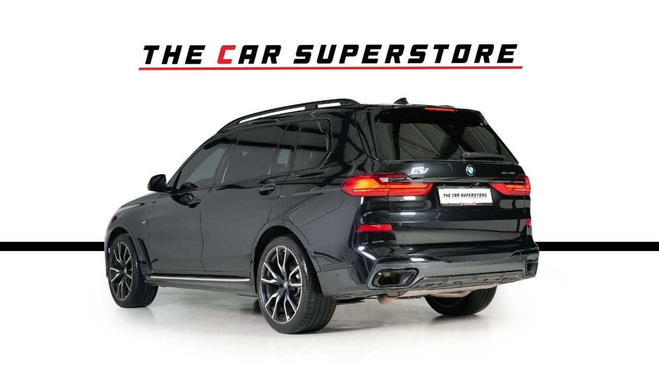 BMW X7 40i M Sport Pure 3.0L (335 HP) GCC-BMW Warranty Until 27/11/2026-7 Seats