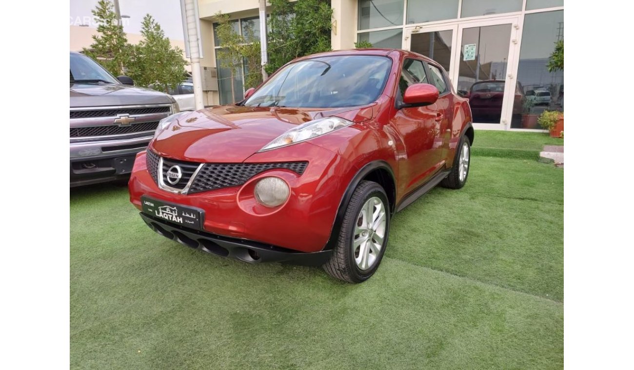 Nissan Juke NISSAN JUK MODEL 2014 GCC RED COULOUR VERY CONDITION