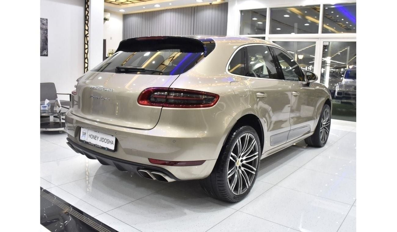 Porsche Macan EXCELLENT DEAL for our Porsche Macan Turbo ( 2015 Model ) in Golden Color GCC Specs