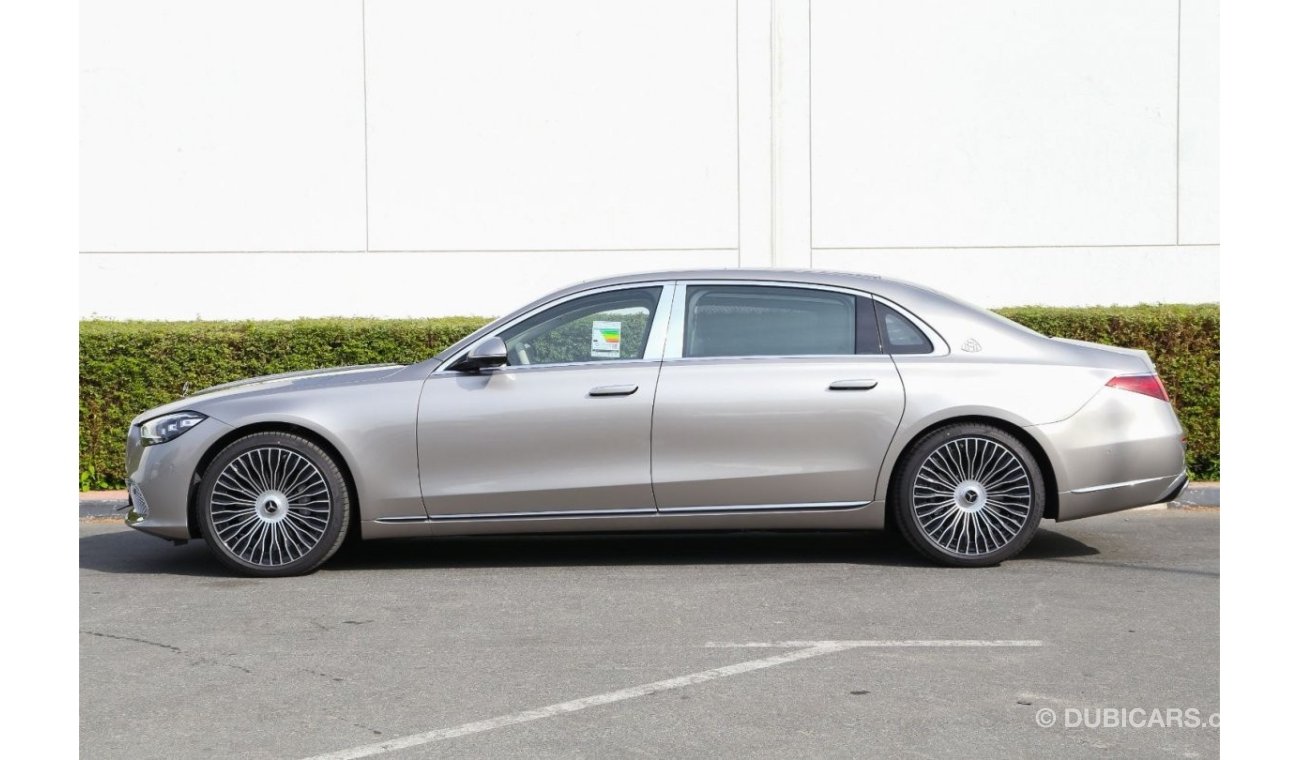 Mercedes-Benz S680 Maybach Rear Fineline wood 5 Years Warranty & Contract Service Abu Dhabi