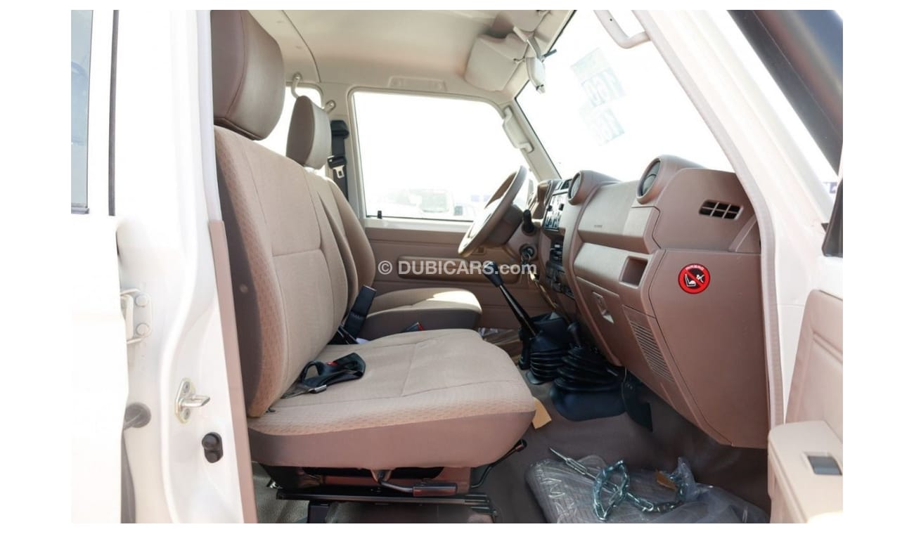 تويوتا لاند كروزر بيك آب LANDCRUISER 4.5 MT DOUBLE CABIN PICKUP WHITE 2023 * EXPORT ONLY *