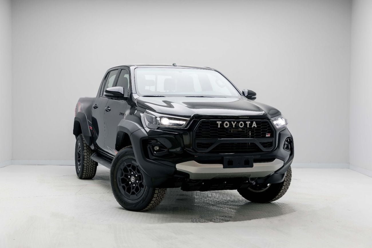 تويوتا هيلوكس GR SPORT 2.8L Diesel - Attitude Black Inside GRS Black | Export Only