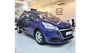 Peugeot 208 EXCELLENT DEAL for our Peugeot 208 ( 2016 Model ) in Blue Color GCC Specs