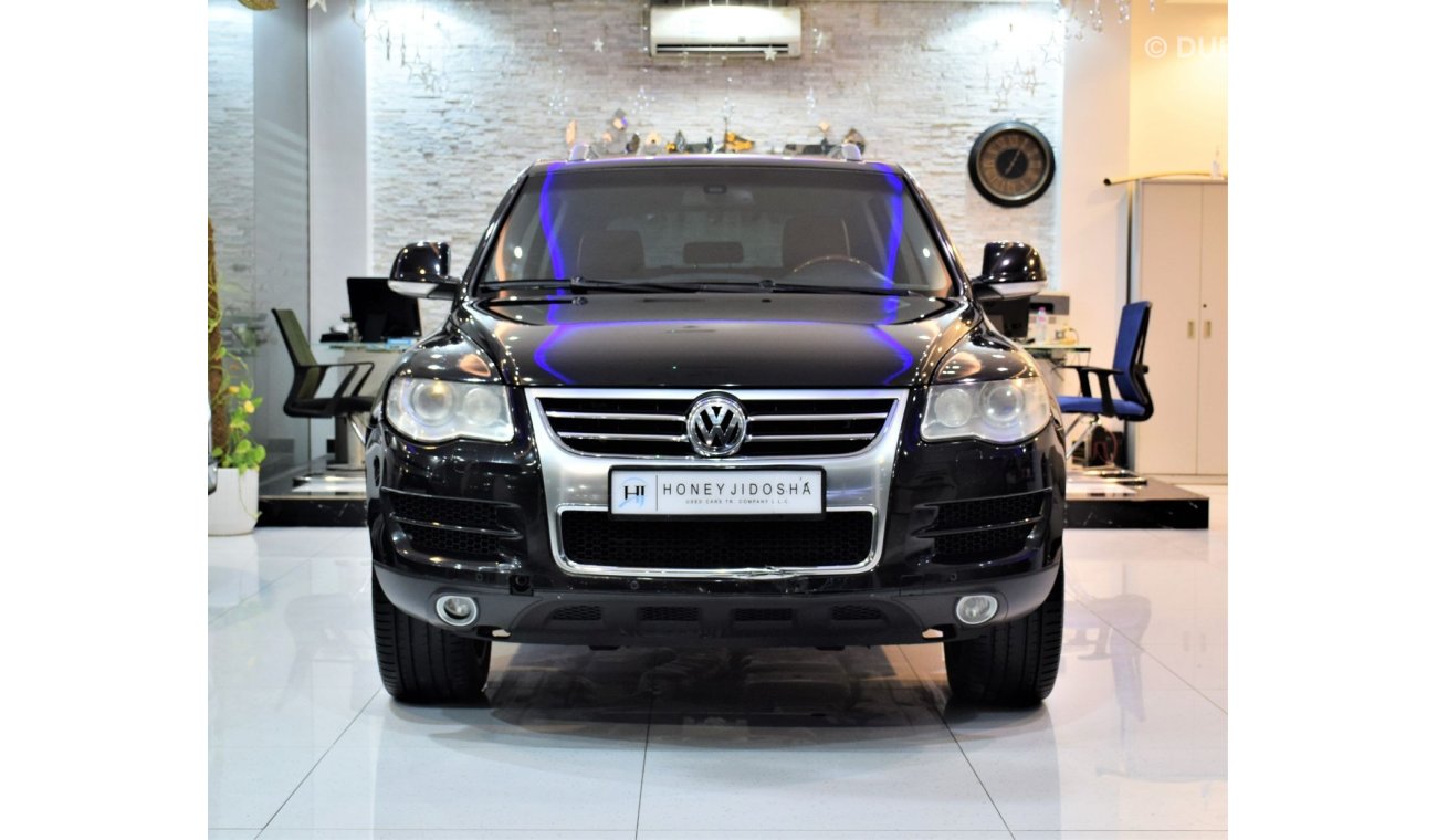 Volkswagen Touareg EXCELLENT DEAL for our FULL OPTION Volkswagen Touareg V8 2009 Model!! in Black Color! GCC Specs