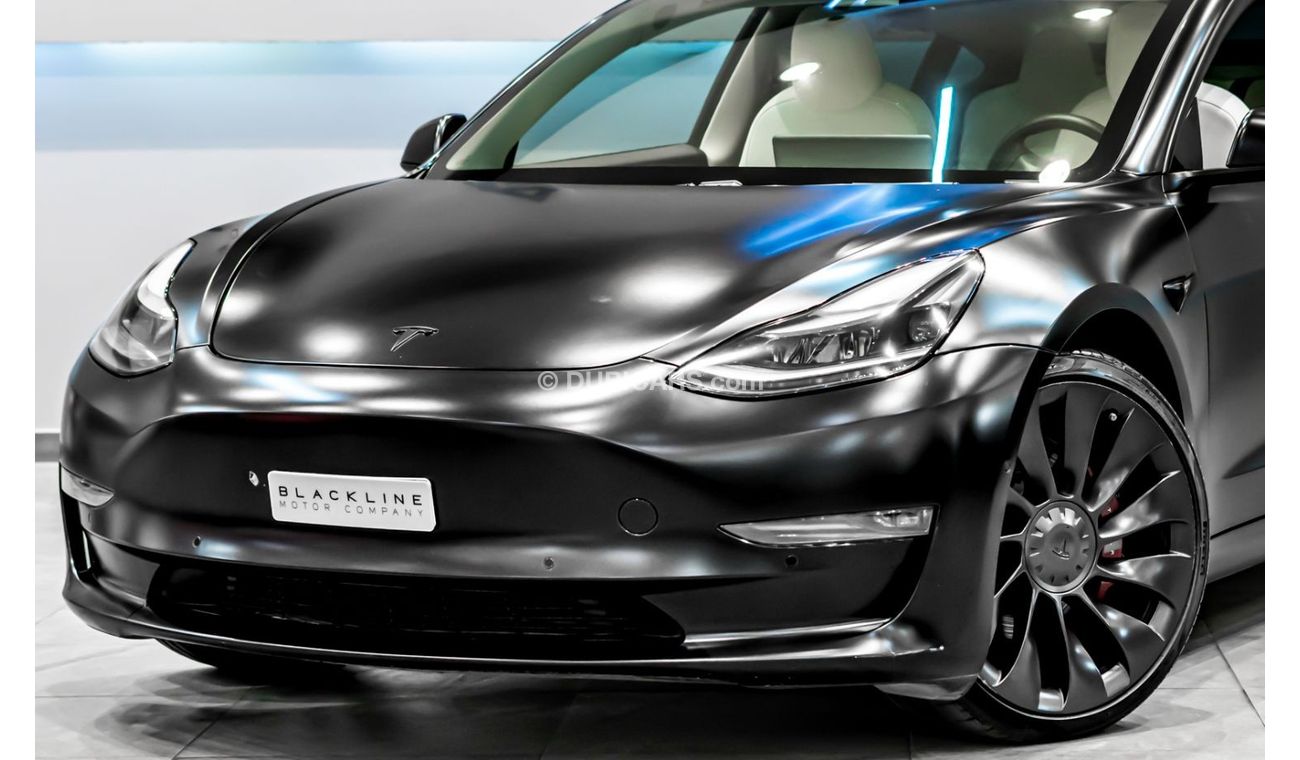تسلا موديل 3 2021 Tesla Model 3 Performance, Tesla Warranty, Low KMs, GCC