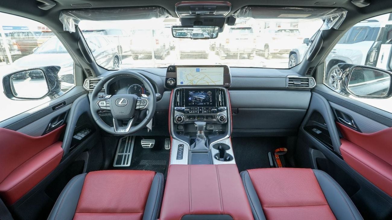 Lexus LX 600 F-Sport 3.5L Black 5 SEATS 2025 MY EXPORT PRICE